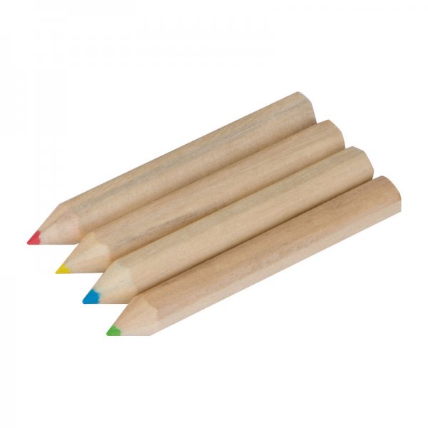 Set 4 creioane din lemn