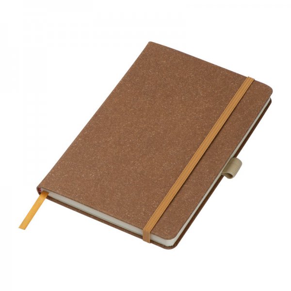 Caiet notes A5 cu coperta din piele reciclata