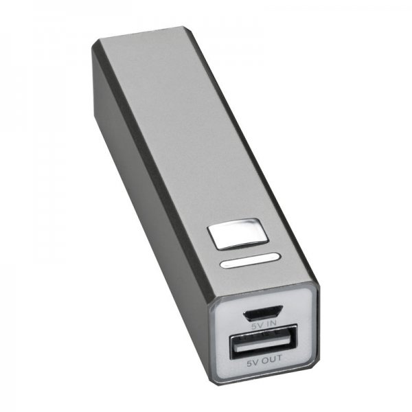 Powerbank din metal, 2200 mAh