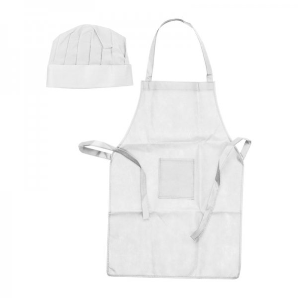 Set de bucatarie pentru copii (sort + palarie)