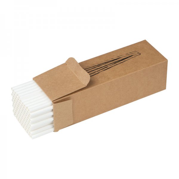 Set de 100 buc paie din carton