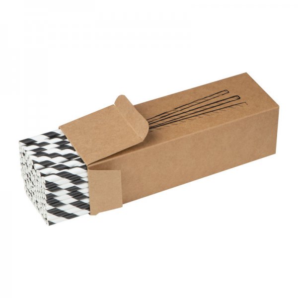 Set de 100 buc paie din carton