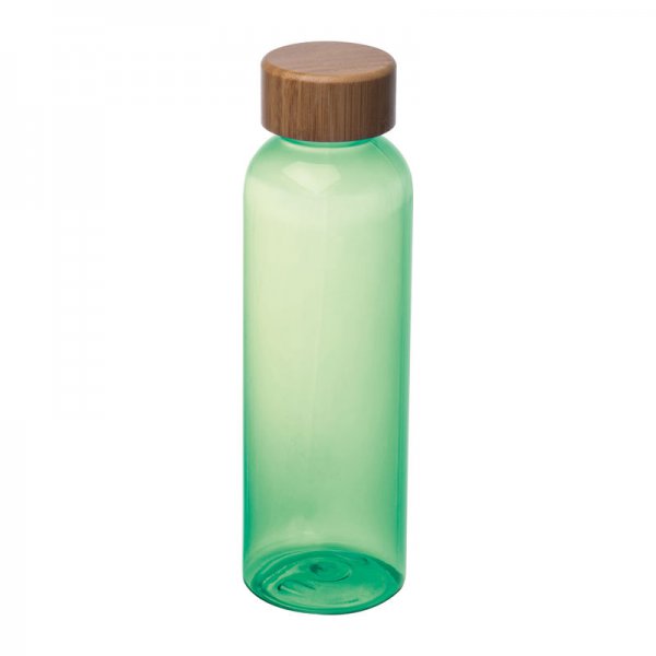 Sticla de baut PET cu capac din bambus, 500ml
