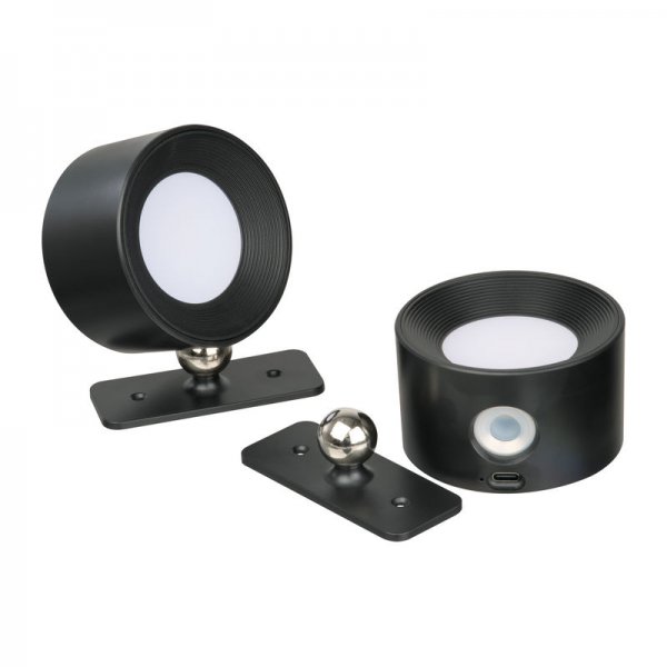 Set de 2 lampi de perete reincarcabile